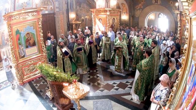 Славление и молитва прп. Сергию Радонежскому в день обретение Его честных мощей. 18 июля 2023 г.