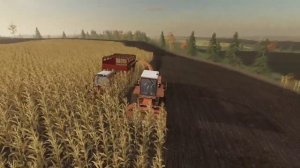 Заготовка кормов.  Farming Simulator 19: Село Ягодное-#26.