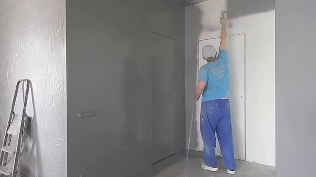 Безвоздушная окраска дверей ИНВИЗИБЛ смотреть онлайн