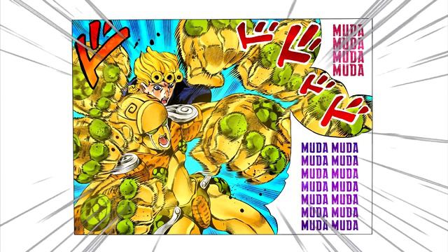 7 page muda - manga version with anime audio little remake