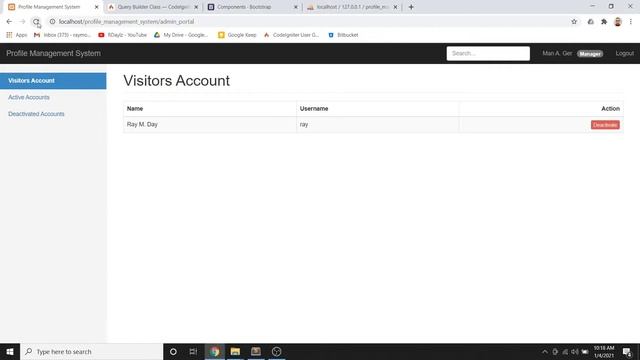 Part 13: Manage User Privileges | CodeIgniter 3 and Bootstrap 3