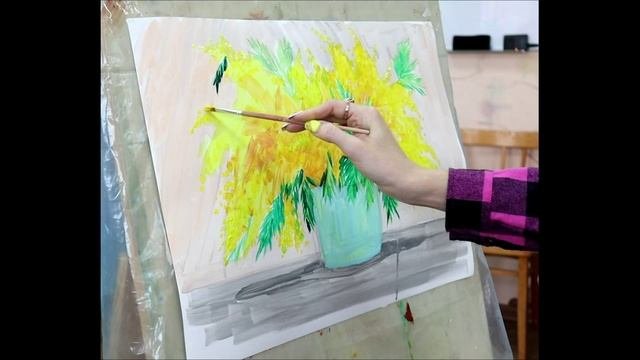 Мастер-класс по живописи 