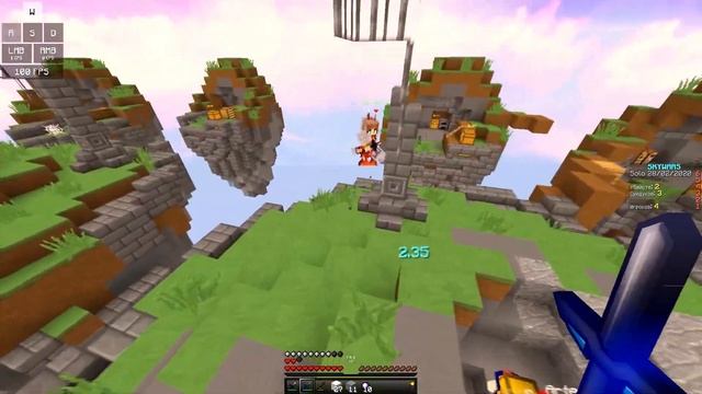КАК ИЗИ ТАЩИТЬ В ПВП ПРИ 6 CPS? КЛИКАЮ 6 CPS НА СКАЙ ВАРС MINECRAFT