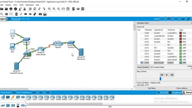 CSE 421 (Computer Networks): Lab 02 (Part 1) ARP and DNS смотреть онлайн