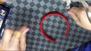 Как сделать шикарный ободок с камнями Любимое хобби