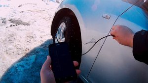 Cruze. Заводские точки сварки, толщина ЛКП и проверяем на битость толщиномером автолактест АЛТ-1М