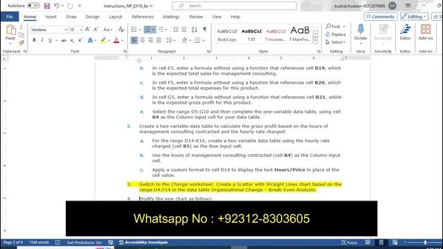 New Perspectives Excel 2019 | Module 8: SAM Project 1a | Module 8: SAM Project 1a