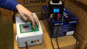 Тест стабилизатора напряжения SUNTEK 2000 ВА