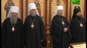 Патриарх Кирилл.осв.храм кн.Владимира.Новосибирск