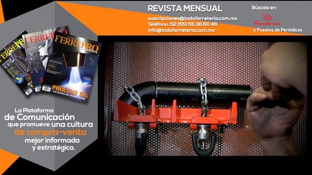 RIDGID Biseladora B-500, Demostración por Mario Sandoval смотреть онлайн