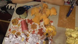 Как сделать букет из мишек. Простой урок по изготовлению букета из игрушек