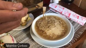 ТУРЕЦКИЙ СУПНЫЙ РЕСТОРАН. КЕЛЛЕ ПАЧА ЧОРБАСЫ. ИЩКЕМБЕ ЧОРБАСЫ. АНТАЛИЯ. ŞAMPİYON ÇORBACISI ANYALYA