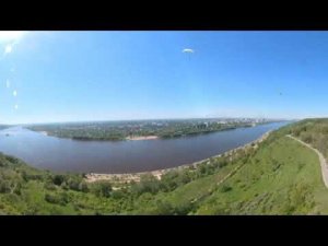 Полет на параплане с командой Траектория полёта в парке Швейцария, Нижний новгород, 28.05.24 360.02