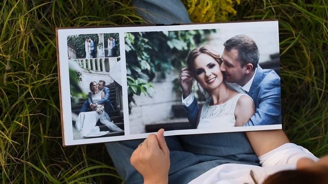 Свадебное лавстори оформленное в премиум фотокнигу “Woodskin” смотреть онлайн