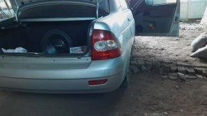 Фронт + саб в приору седан