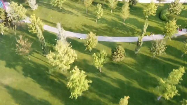 Парк Галицкого - лучший парк в России. Вид с дрона DJI mavic.