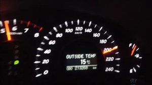 Toyota Camry V40 2 4 АКПП тест скорости 0 215 км ч