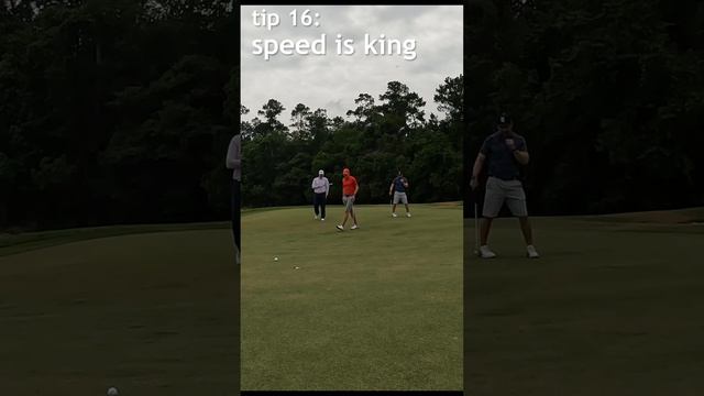 Tip 16: Speed is king on the greens #golf #golfapp #golftips #golfer