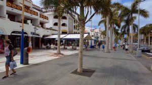 Walking Tour Around Playa de Las Americas, Tenerife in March 2022