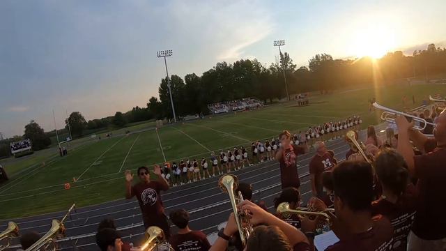 Madisonville North Hopkins High School Marching Maroons Star Spangled Banner Mello Cam (08/26) смотреть онлайн