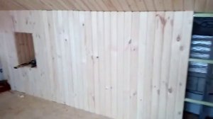 Обшивка мансарды вагонкой