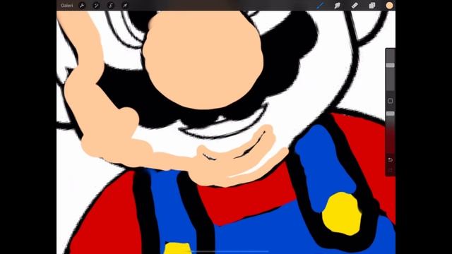 I'm painting a Mario picture!! Painting with apple ipad pro!! ⭐️⭐️ смотреть онлайн
