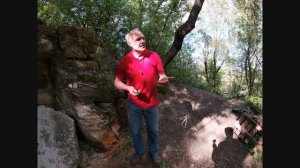 Геологическая практика. Семилуки. Первая работа с коренными выходами пород.