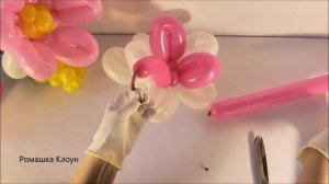 ЦВЕТЫ ИЗ ШАРОВ С МИМОЗОЙ подарок к 8 Марта Balloon Flower Bouquet DIY TUTORIAL