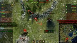 World of Tanks FV304 Тихий берег выполнение ЛБЗ САУ-12. Ударник.