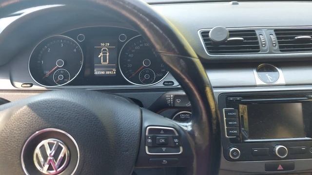 VW PASSAT B7 1.6 TDI 2012 год - Знакомство с Пассатом б7 смотреть онлайн