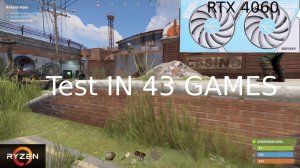 Ryzen 5 3600 + RTX 4060 - Test in 43 GAMES - 1080p