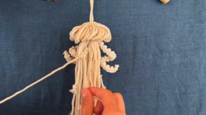 DIY: Tutorial Macrame Wall Hanging "Jellyfish & Fish"