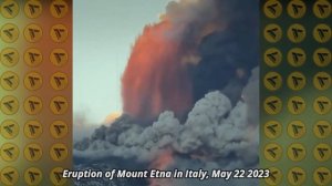 2 minutes ago! Italy closes airport! Biggest eruption of the Etna volcano