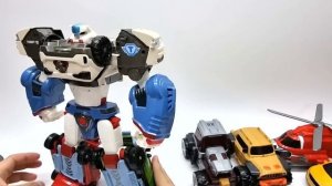 Tobot GiGaSeven DeltaTron 10 Vehicles Assemble Transformation