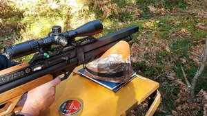 Пристрелка пневматической винтовки Argus W60 5,5 PCP KalibrGun