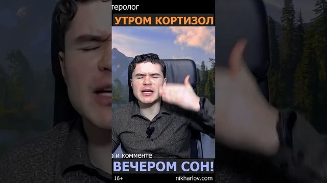 ☀️Чем выше утром кортизол и ярче свет Солнца, тем легче засыпание, качественнее и глубже сон!