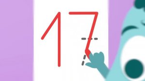 Guess the number, from 10 to 20 - Educational video to learn the numbers