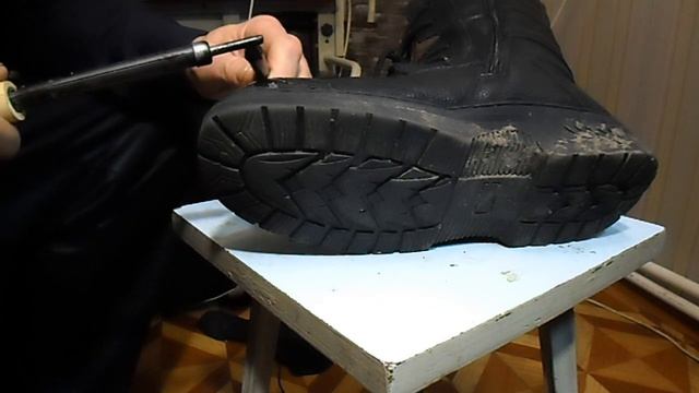 Быстрый ремонт обуви из кожзаменителя смотреть онлайн