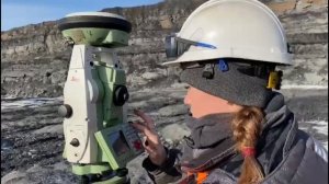 Leica SmartStation на месторождениях с открытой горной разработкой