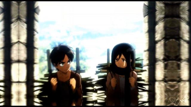 |Attack on titan | Эрен & Микаса | Не смогла смотреть онлайн
