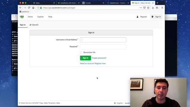 Expose Gitea to Internet from a private network using Packetriot