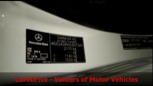 MERCEDES BENZ B200 ELECTRIC DRIVE (WDD242) VIN LOCATION / CHASSIS NUMBER LOCATION