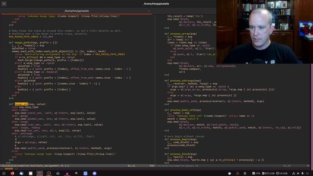 Fixing a codegen bug with multiple assignment | C++ | Compiler Hacking смотреть онлайн