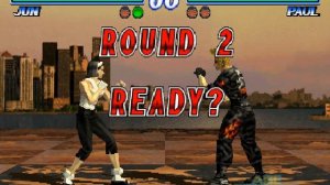 Tekken 2 (PSX) Longplay - Jun Playthrough