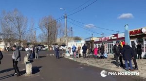 КПП "Донецк-Изварино" на границе Донецкой и Луганской областей