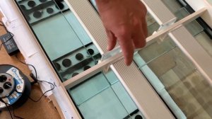 Крышка для аквариума своими руками из композита. Аквариум 2 м 50 см. на 750 л. Часть 8.