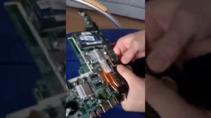Как заменить вентилятор кулер у ноутбука HP Pavilion g6