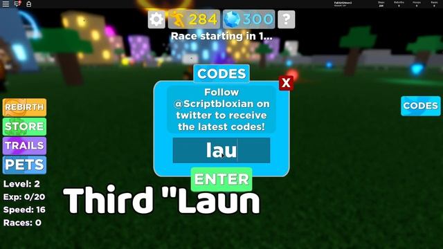 ALL 3 *INSANE* LEGENDS OF SPEED WORKING CODES!!! (ROBLOX) смотреть онлайн