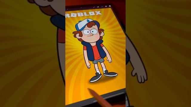 Гравити Фолз в стиле Roblox? #roblox #gravityfalls #игра #гравити_фолз #роблокс #мультик