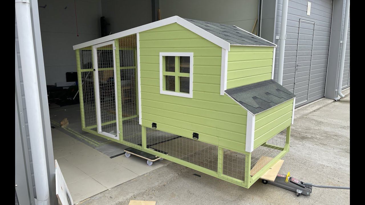 Большой курятник для дачи. Что получилось смотреть онлайн